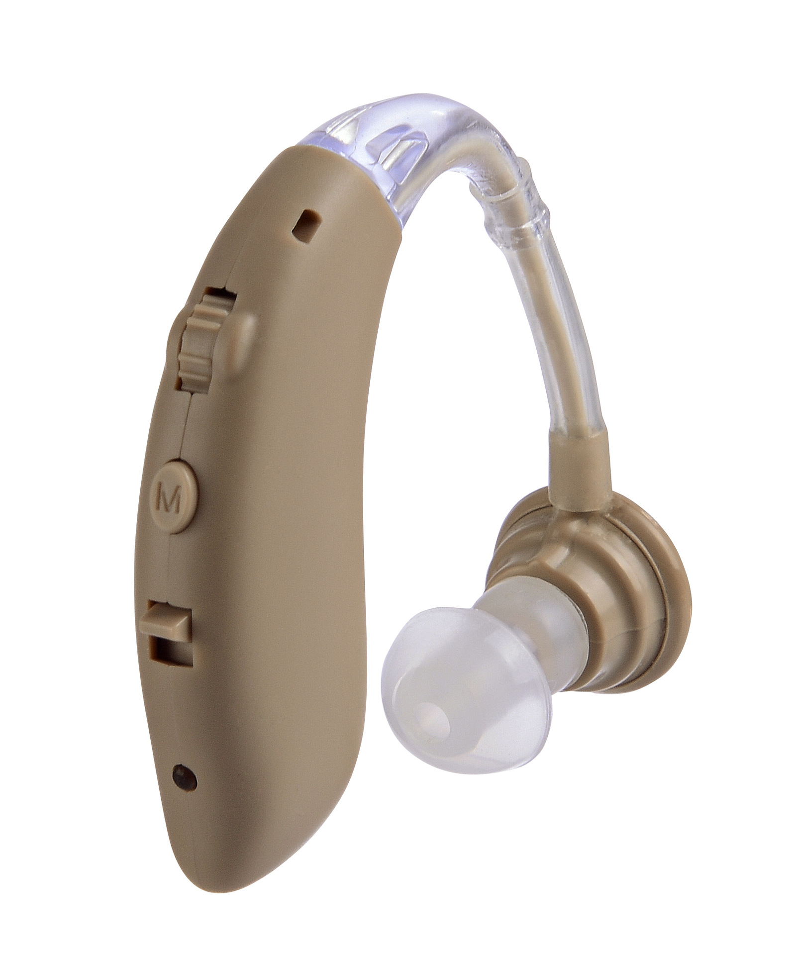 老人助听器耳背式充电集音器声音放大器hearing amplifier